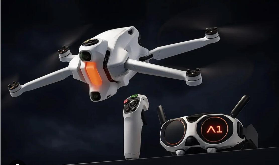 DJI Hover Air compact drone system with controller and goggles